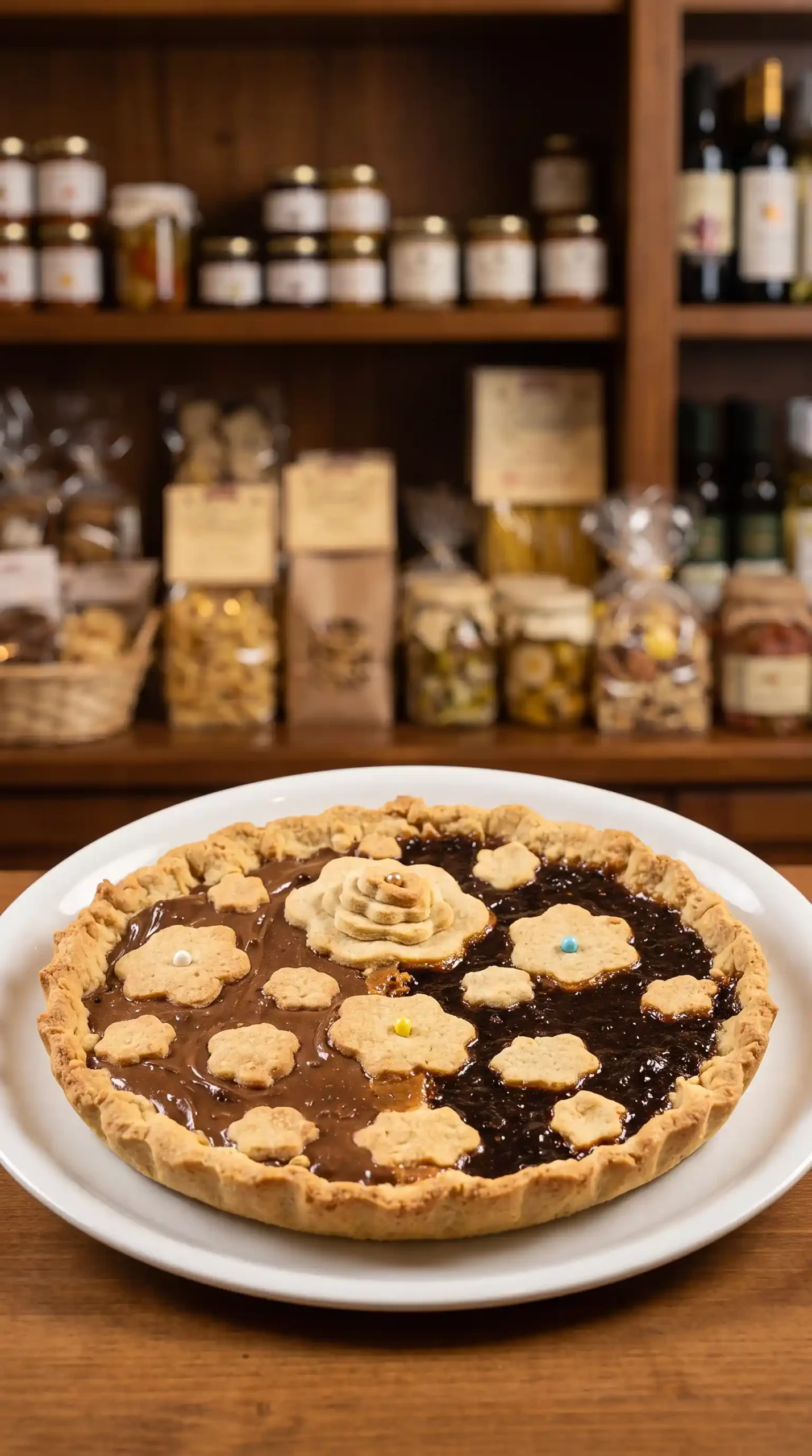 Crostata tradizionale con marmellata